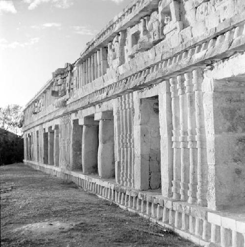 Façade of structure at Sayil