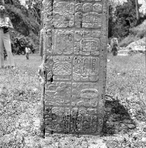 Stela at Tikal