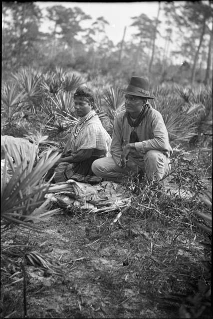 Seminole Man and Woman