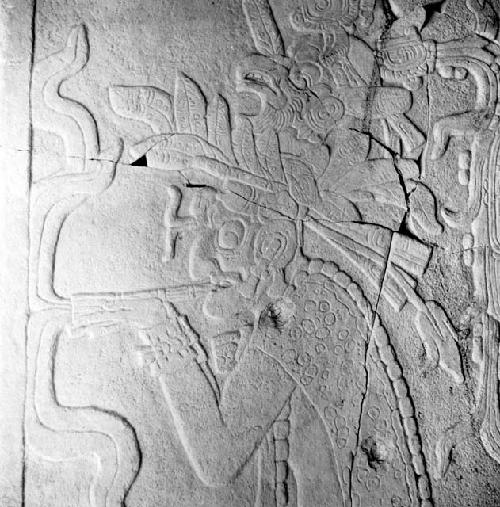 Temple of the Cross panel from Palenque