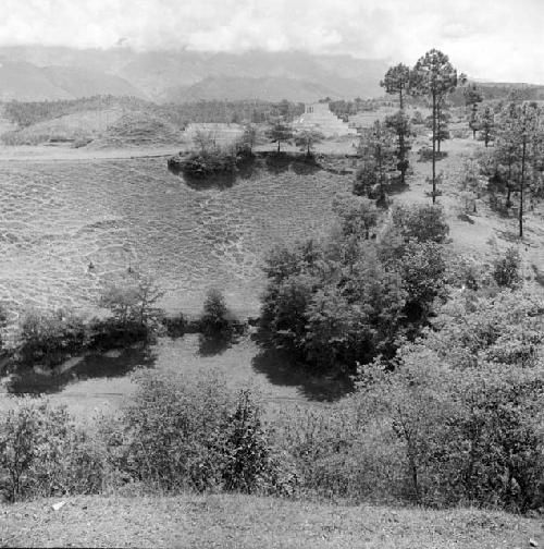 Barranca at Zaculeu