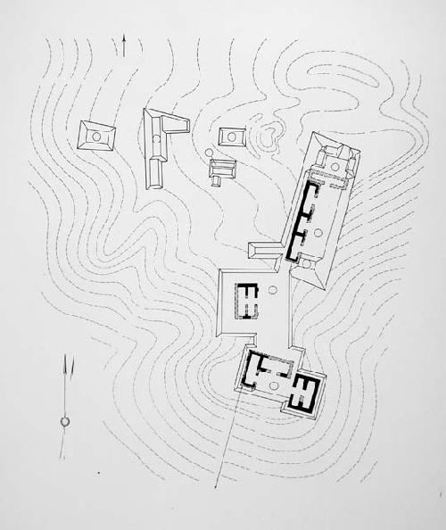 Map of Las Escobas