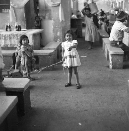 Street scene in Oaxaca