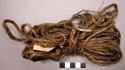 Cord of woven rattan