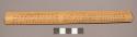 Bamboo stick with inscription?