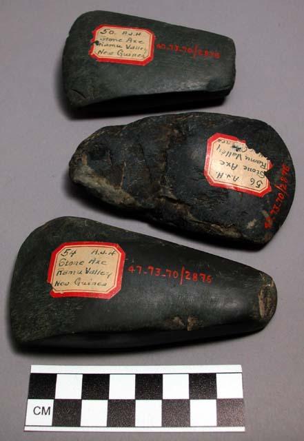 Small stone axes