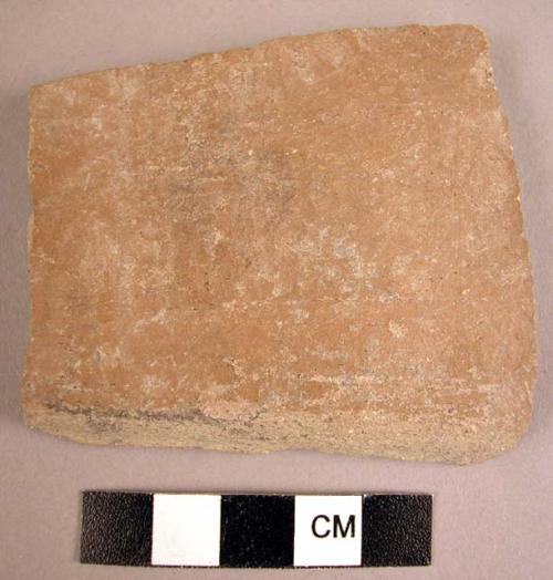 Potter's tool made from potsherd