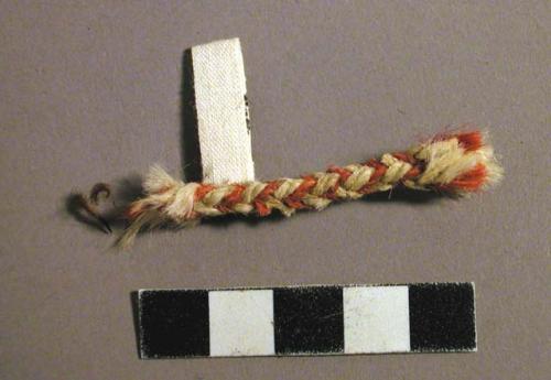 Braid, camelid, fragment