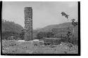 Stela 13 re-erected with altar