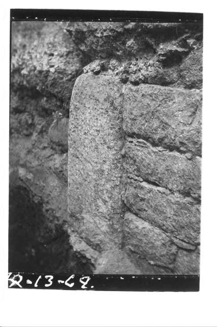 Example of wall construction