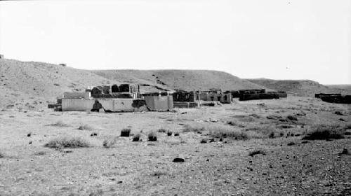 Building in desert