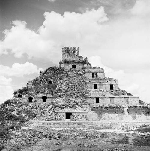 Temple of Five Stories at Edzna