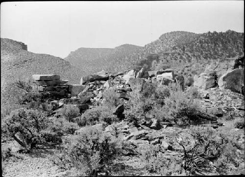 South wall (from North), Hill creek