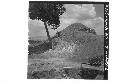 Panorama of Mounds 1 and 2 from S and up.  From Md. 8 looking NW and N.  Mounds