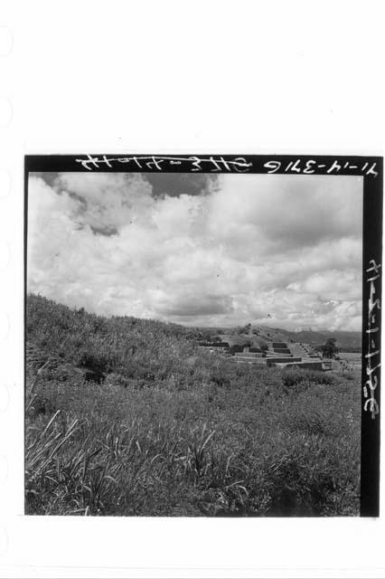 Panorama (10 pictures-360 [degrees]) of Main Group of ruins and outlying mounds,