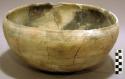 Ceramic bowl, plain, reconstructed