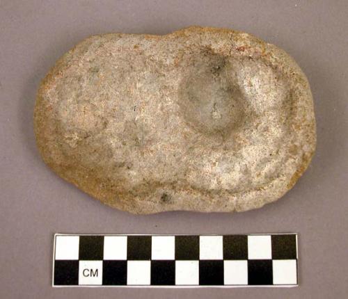 Groundstone (bowl)-sandstone concretion