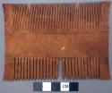 Woman's comb of wood