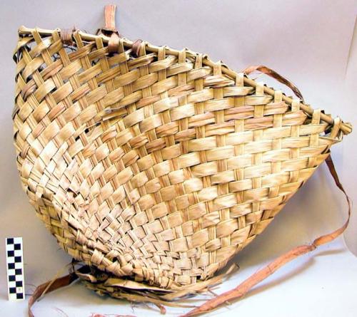 Palm leaf basket