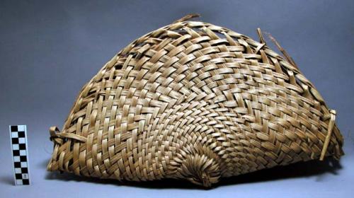 Palm leaf basket