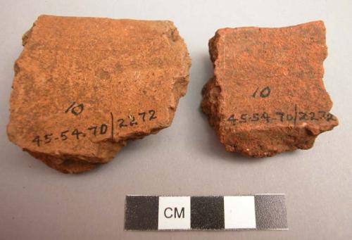 Potsherds