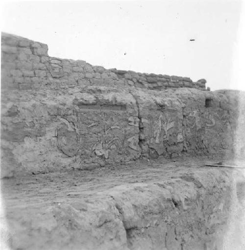 Fresco, Temple of Pachacamac