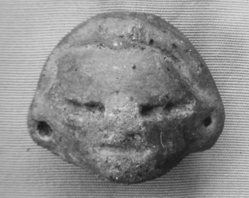 Effigy heads from pottery vessels, Las Charcas Phase