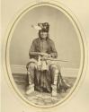 Portrait of Dakota Chief Pa-da-ni-a-ha-hi,Yankton