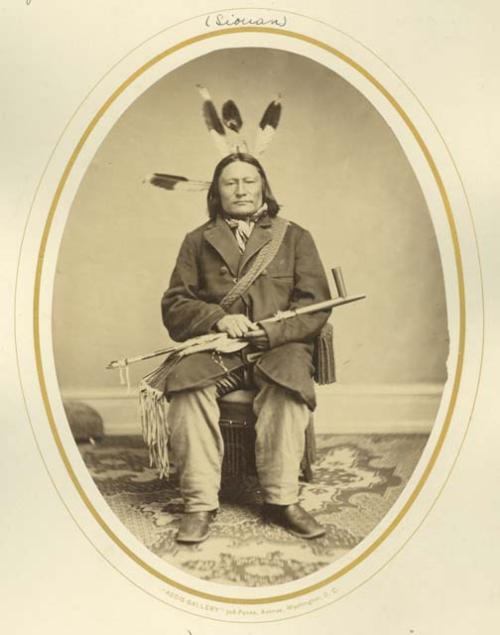 Portrait of Ma-to-wa-yu-mui; Yankton