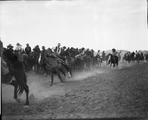 Chicken Pull Taken at Kayenta