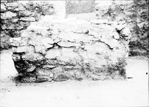 Masonry Deflector in kiva