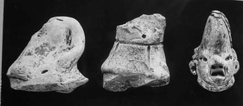 Figurine torsos & head (3)