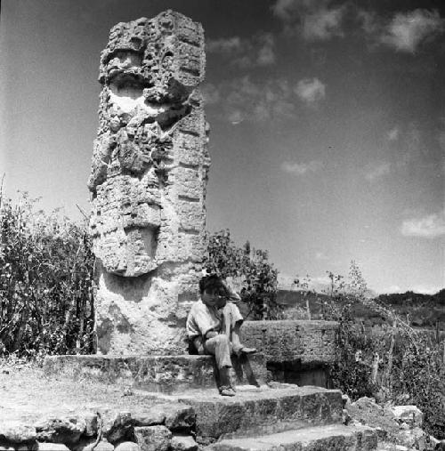 Stela at Copan