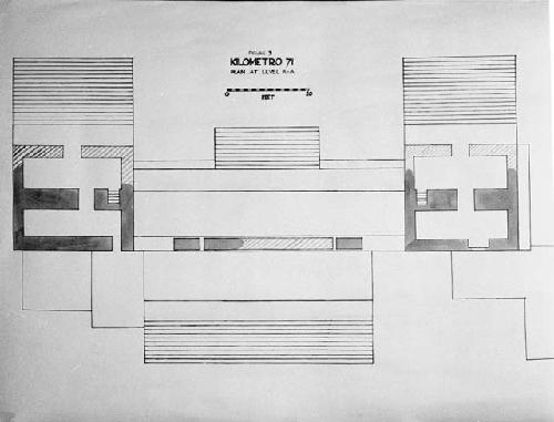 Plan of Kilometro 71 in Quintana Roo