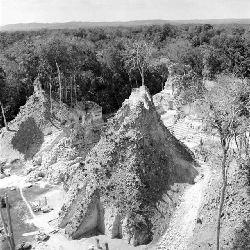 View from Temple I at Tikal