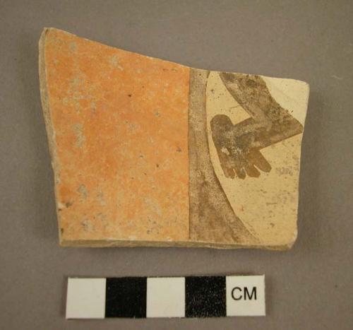 Zoomorphic potsherd (foot)