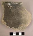 Rim potsherd of corrugated ware