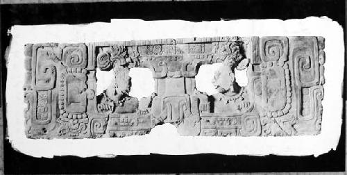 Throne I. (Back). Piedras Negras.