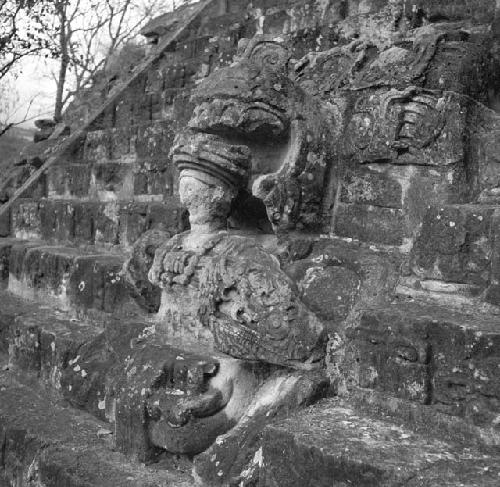 Detail of Hieroglyphic Stairway at Copan