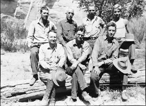 Staff picture, Barrier Canyon camp