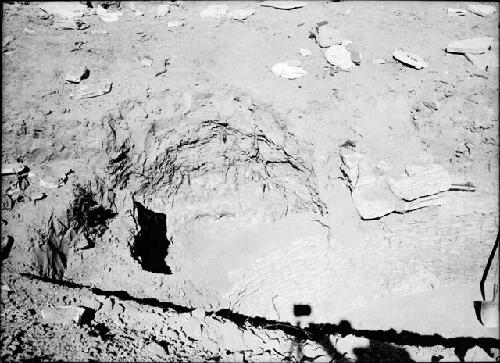 View of Walls in Red Snake Cave