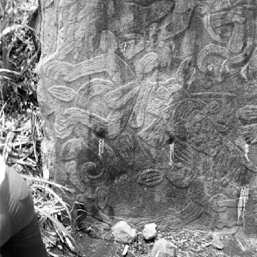 Sculpted boulders at El Baul