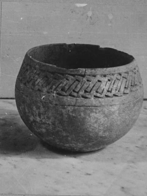 Pottery bowl