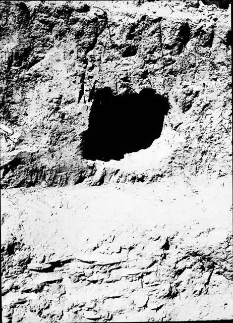 Niche In Kiva Wall, Above Banquette