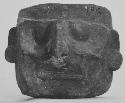 Tetrapod animal effigy (A), Human-head bowl (B)