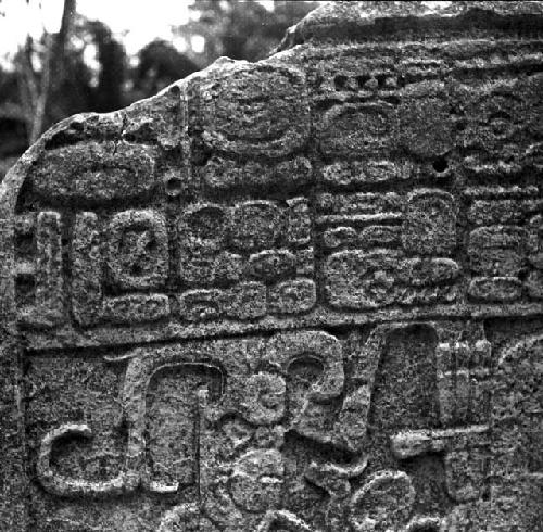 Detail of Stela 11 at Seibal