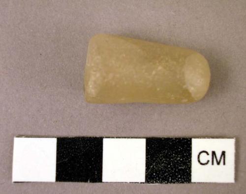 Cylindrical object, stone