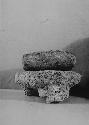 Metate of limestone