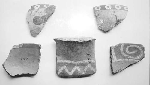 Sherds of Amatle bowls (5)