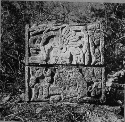 4B1. Sculptured stones from N. jamb.